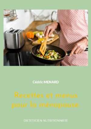 Cet ouvrage est dédié à toutes les femmes ménopausées, et il offre aux détenteurs de l'ouvrage du même auteur : " Quelle alimentation après la ménopause ? " un ouvrage totalement complémentaire. De nombreuses recettes vont sont proposées, toutes très simples à mettre en pratique, vous permettant ainsi de mieux gérer votre alimentation spécifique associée à votre ménopause. Le but de cet ouvrage étant de vous apprendre très rapidement à ajuster parfaitement toutes vos recettes traditionnelles, et les adapter parfaitement à votre ménopause. L'auteur vous propose également un mois de menus totalement inédits, idéalement adaptés à votre ménopause, complétant ainsi votre apprentissage nutritionnel.