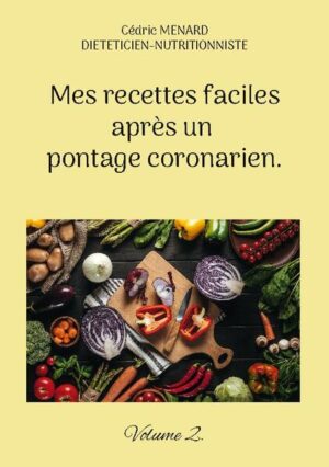 Cet ouvrage est dédié à toutes les personnes ayant subi un pontage coronarien, et il offre aux détenteurs de l'ouvrage du même auteur : " Quelle alimentation après un pontage coronarien ? " un ouvrage complémentaire. De nombreuses recettes sans lactose, à base de poisson, de viande, de légume vert, de féculent, ainsi que des desserts gourmands, vous sont proposés, toutes et tous plus faciles les uns que les autres à élaborer, vous permettant ainsi de mieux gérer l'alimentation spécifique que votre chirurgie cardiaque exige. Deux semaines de menus adaptés et totalement inédits, incluant les recettes proposées au sein de l'ouvrage, vous sont également proposées.