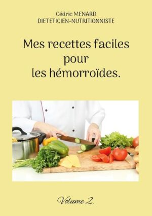 Cet ouvrage est dédié à toutes les personnes souffrant d'hémorroïdes, et il offre aux détenteurs de l'ouvrage du même auteur : " Quelle alimentation pour les hémorroïdes ? " un ouvrage complémentaire. De nombreuses recettes à base de poisson, de viande, de légume vert, de féculent, ainsi que des desserts gourmands, vous sont proposés, toutes et tous plus faciles les uns que les autres à élaborer, vous permettant ainsi de mieux gérer l'alimentation spécifique que vos hémorroïdes exigent. Deux semaines de menus adaptés et totalement inédits, incluant les recettes proposées au sein de l'ouvrage, vous sont également proposées.