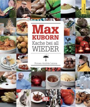 In seinem ersten Kochbuch, das soeben bei den Editions Guy Binsfeld erschienen ist, verrät RTL-Wetterfrosch und Kochspezialist Max Kuborn über hundert köstliche Rezepte für „all Wieder“. Appetitlich fotografiert wurden die leckeren Zubereitungen von Andrés Lejona. Sie erwarten Gäste zum Fondue und es sind über 35 Grad im Schatten? Sie wollten zum Abendessen Gazpacho servieren, und auf einmal fängt es an zu schneien? Es ist Jagdsaison, aber Sie haben kein passendes Wildrezept? Bei all diesen Sorgen und Problemen kann Ihnen von nun an Max Kuborns erstes Kochbuch aus der Bredouille helfen. In „Kachen bei all Wieder“ verrät der langjährige RTL-Kochspezialist und Wetterfrosch über hundert seiner Lieblingsrezepte für jede Temperatur und Witterung. Ob für neblige Herbsttage oder sonnige Grillabende auf der Terrasse