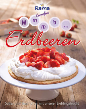 Endlich wieder Sommer, endlich wieder Erdbeeren: Probieren Sie köstliche Kuchen und Torten wie den „Erdbeertortentraum“, luftig-leichte Desserts wie die „Weiße Cremefine-Schokoladenmousse mit Erdbeeren“, Knackig-Frisches wie den „Spargelsalat mit Erdbeeren und Estragon-Crème“ oder Herzhaftes aus Pfanne, Topf & Backofen wie die „Pasta mit cremiger Lachs-Erdbeer-Sauce“. Mit Erdbeeren holen wir uns den Sommer auf den Teller. Immer mit dabei: Rama Cremefine. Denn die ist zusammen mit Erdbeeren einfach unschlagbar. Probieren Sie die ganze Vielfalt in 50 Rezepten für Süßes aber auch Herzhaftes mit Erdbeeren. Und entdecken Sie in den „Guten Adressen“ Hofläden, Selbstpflückfelder und Verkaufsstände für pflückfrische Erdbeeren ganz in Ihrer Nähe. Bei all diesen und vielen weiteren Erdbeerverkäufern ist das Buch übrigens auch erhältlich – bestimmt auch in Ihrer Umgebung. Schauen Sie doch in der Saison einmal bei einem der zahlreichen Erdbeerhäuschen, Erdbeerstände oder Selbstpflückfelder vorbei.