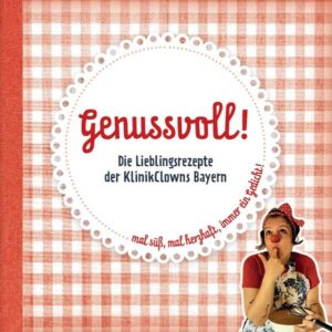 Zu diesem Buch rund um das Thema Kochen, Backen, Brauen und Genießen liegen leider keine weiteren Informationen vor, da KlinikClowns Bayern e.V. als herausgebender Verlag dem Buchhandel und interessierten Lesern und Leserinnen keine weitere Informationen zur Verfügung gestellt hat. Das ist für N. N. sehr bedauerlich, der/die als Autor bzw. Autorin sicher viel Arbeit in dieses Buchprojekt investiert hat, wenn der Verlag so schlampig arbeitet.