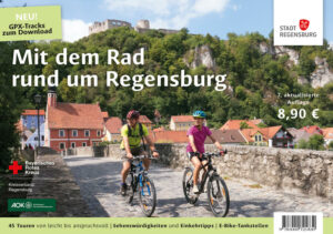 Geheimtipps für entspanntes und genussvolles Radeln 45 Radtouren in Stadt und Landkreis Regensburg sowie den Nachbarlandkreisen Kelheim und Schwandorf Kneitinger-Einkehrtipps und Sehenswürdigkeiten entlang jeder Tour Beschreibung