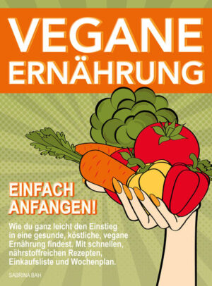 Vegane Ernährung für Einsteiger - Expertenwissen und Kochbuch in einem Ratgeber vereint Vegan! Aber wie mach ich das gesund und einfach? Dieses Buch ist für alle geeignet, die sich fragen, was sie beim Einstieg in die vegane Ernährung beachten müssen, um sich gesund zu ernähren, aber nicht viel Zeit zum Kochen haben! Denn vegan ist nur dann gesund, wenn das entsprechende Wissen vorhanden ist, um die Ernährungsweise gut durchdacht zu gestalten, gerade wenn es schnell gehen soll. Ob du Vollzeit-Veganer werden möchtest, nur ein paar vegane Rezepte ausprobieren willst oder beim "Veganuary" mitmachen möchtest, hier findest du gesunde und schnelle Rezepte kombiniert mit hilfreiche Informationen und Tipps aus der Praxis. Ziel dieses Buches: Du sollst die vegane Ernährung als Bereicherung deines Spieseplans erleben und nicht das Gefühl haben, dass du auf etwas verzichten sollst. Es sind 75 nahrhafte und gesunde Rezepte entstanden, die jeder schnell nachkochen und in den Alltag integrieren kann. Alle Rezepte wurden von einer omnivoren Jury freigegeben, bevor sie es in den Kochbuch-Teil geschafft haben. Das Feedback: "Lecker, schnell und einfach zubereitbar!" So sollst du das auch empfinden! Inhalt des Buches im Theorie-Teil: Vor- und Nachteile der veganen Ernährung Aufklärung zu den gängigsten Vegan-Klischees Übersicht zu veganen Lebensmitteln und neunen Geschmackswelten Informationen zu Makro- und Mikronährstoffbedarf Erläuterung zu veganen Eiweiß- und Protein-Quellen Umgang mit potenziell kritischen Nährstoffe wie Vitamin B12, Vitamin D3, Eisen, Jod, Zink und Selen Inhalt des Buches im Praxis-Teil: Deine Einkaufsliste für die Grundausstattung der veganen Küche Deinen Mineralstoff - und Vitaminguide, damit du weißt, in welchen Lebensmittel du sie findest Insgesamt 75 Rezepten - schnelle Grundrezepte für jede Mahlzeit mit diversen Varianten einen Wochenplaner für deine erste vegane Woche genug Rezepte für einen veganen Monat Ob du dich nun für einen kompletten Umstieg oder ein langsames Herantasten entscheidest, du tust deinem Körper, deiner Umwelt und den Menschen und Tieren auf dieser Erde etwas Gutes. Probiere die Rezepte aus, lass dich auf dein persönliches „Vegan-Experiment“ ein!