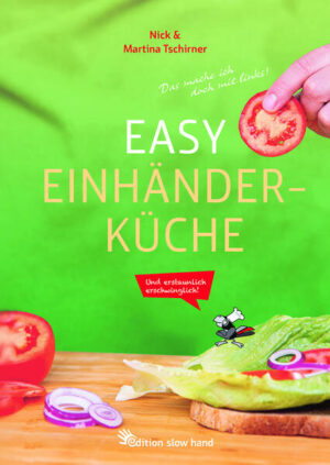 Mit frischen Zutaten lecker kochen, das geht auch mit nur einer Hand und trotz Handicap. Viel kosten muss das nicht und kann sogar nachhaltig sein! Im dritten Einhänderkochbuch von Nick & Martina Tschirner gibt es nicht nur tolle Ideen unter dem Motto »1 x kochen - 3 x essen«. Weil sie mit dem Wegwerfen von Lebensmitteln wie altem Brot und reifen Bananen nicht einverstanden sind, haben sie auch dafür Rezepte entwickelt. Noch ein Aspekt in der »Easy Einhänderküche« sind günstige saisonale Zutaten. Alle Rezepte in diesem Buch wurden von Nick Tschirner mit nur einer Hand probegekocht. Sie sind besonders übersichtlich gegliedert und zu planen - und damit auch gut für Anfänger geeignet. Aufgeteilt sind die Rezepte nach 10 Grundzutaten. Dazu gibt es wie in den beiden anderen Büchern viele praktische Tipps für die Arbeit in der Küche. Auch spezielle Arbeitsgeräte werden vorgestellt, ohne die es mit nur einer Hand nicht geht.