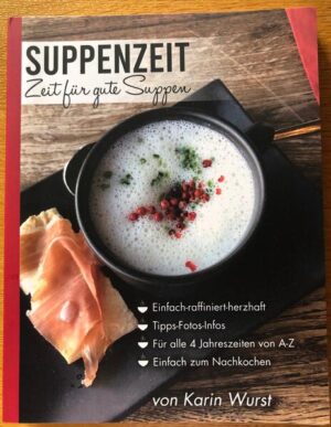 Planen Sie doch einmal pro Woche einen Suppentag ein. Eine kräftige Suppe macht satt, hat wenig Kalorien und liefert viele wertvolle Inhaltsstoffe. Klare Suppe, Brühe, Boullion, verschiedenen Einlagen * Gemüsesuppe, Cremesuppe, Rahmsuppe * Eintöpfe, Suppengerichte * Garnierungen Aus Liebe zum Kochen, zurück in die kulinarische Vergangenheit. Essen kann so viel mehr sein, als bloß Energiezufuhr für den Körper. Es ist ein Ritual, ein Genuss, es bringt Familie und Freunde an einen Tisch. Es hilft der Seele, wenn sie müde ist und Trost braucht. Kochen kann Freude, Vergnügen und Entspannung sein.