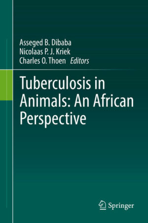 This book recounts the biology of M. bovis, followed by the status of bovine Tuberculosis (bTB) in African countries, primarily based on zoonotic and epidemiological field reports. Since the accumulation of data is valueless unless it led to practicable control measures, emphasis is put on locally adapted protocols for future control of the disease. In order to systematically evaluate the knowledge base of bTB, Epidemiologic Problem Oriented Approach (EPOA) methodology was used. The methodology is composed of two triads: i) the problem identification/characterization triad, which is mainly descriptive in nature, and ii) the problem management/solution/mitigation triad, which is mainly geared toward problem management/solution (see figure). The first triad comprises three pillars: i) agent ii) host, and iii) environment and the second one: i) therapeutics/treatment, ii) prevention/control, and iii) health maintenance/promotion. The two triads are linked together by the diagnostic procedure linkage. The systematic and detailed studies of the Host-Agent-Environment interactions are the building blocks to the understanding of agent transmission pathways and disease spread. These may include data about the disease status of the country, the nature of the disease agent and its hosts, the modes of transmission, the wildlife reservoirs in nature, persistence of infection, and agent survival in animal products and the environment. The problem identification and characterization triad identifies these interactions. Once a problem has been identified and well understood, the next step is to minimize the risk of transmission and spread of a disease. This area, referred to as problem solution/management triad, consists of problem management alternatives that rely upon prevention/control, and health maintenance/promotion of the disease in livestock, wildlife, and humans with the emphasis on resource-poor, developing countries in Africa.