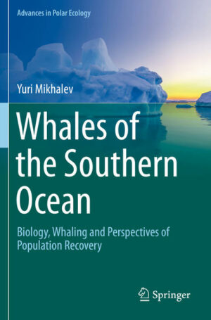 Honighäuschen (Bonn) - Based on actual data of Soviet whaling, and reliable methodologies that existed at the time when this monograph was written, it examines the distribution and migration patterns of whales of the Southern Ocean. It defines distinct populations on the basis of phenes, as well as whale breeding zones, which are located in the adjacent to the Southern Ocean waters at lower latitudes. The book records the presence of a new species of killer whale in the Southern Ocean - Orcinus nana. Prenatal growth patterns, pregnancy and lactation duration, mean sizes of new-born whales are determined. Methods for the graphic recording of registering structures are described, and an original method for their decoding is proposed to determine animal age. The age of sexual and physical maturity, life expectancy is determined. Earlier unknown pair formations on the lower jaw of baleen whales and sperm whales are described, together with their macro, histological and electronic microscopic structure. The impact of the extermination of whales on the Southern Ocean ecosystem is examined, recommendations for control of the current state of whale populations are given, and perspectives of whale population recovery are estimated. Regions that could be used as testing areas for whale registration method are defined. The book is intended for biologist-cytologists, ecologists and other specialists interested in cetaceans, and for biology students.