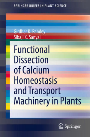 Honighäuschen (Bonn) - This book focuses on the significance and implications of Calcium (Ca2+) transport machinery in the plant cell in generating alternating Ca2+ levels and impacting the cells physiological, biochemical and developmental processes. In the following sections, the concept of Ca2+ homeostasis, Ca2+ signature, various Ca2+ transport protein families and conductance systems would be discussed in detail- elucidation of their functional characterization, structure, mechanism, sub-cellular localization and specific physiological roles in ensuring Ca2+ homeostasis. Also, the aspect of Ca2+ as a signaling hub transducing distinct plant responses to diverse environmental stimuli, Ca2+ binding proteins, and the tools used in studying these proteins are explained in brief to paint a holistic picture of Ca2+ transport in plant systems. This has resulted in an elaborative literature account to serve as a staple by providing recent insights and advance knowledge surrounding genetic and molecular dissection of Ca2+homeostasis maintenance mechanisms and extant Ca2+ transport systems in plants.