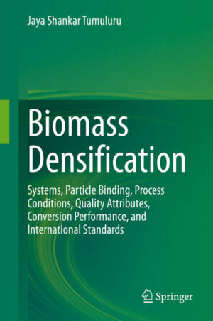 Honighäuschen (Bonn) - This monograph discusses the various biomass feedstocks currently available for biofuels production, and mechanical preprocessing technologies to reduce the feedstock variability for biofuels applications. Variability in the properties of biomassin terms of moisture, particle size distribution, and low-densityresults in storage, transportation, handling, and feeding issues. Currently, biorefineries face serious particle bridging issues, uneven discharge, jamming of equipment, and transportation problems. These issues must be solved in order for smooth operations to be possible. Mechanical preprocessing technologies, such as size reduction, densification, and moisture management using drying and dewatering, can help to overcome these issues. Many densification systems exist that will assist in converting low-density biomass to a high-density commodity type feedstock. In 6 chapters, the impact of densification process variables, such as temperature, pressure, moisture, etc., on biomass particle agglomeration, the quality of the densified products, and the overall energy consumption of the process are discussed, as are the various compression models for powders that can be used for biomass particles agglomeration behavior and optimization of the densification process using statistical and evolutionary methods. The suitability of these densified products for biochemical and thermochemical conversion pathways is also discussed, as well as the various international standards (CEN and ISO) they must adhere to. The author has worked on biomass preprocessing at Idaho National Laboratory for the last ten years. He is the principal investigator for the U.S. Department of Energy Bioenergy Technologies Office-funded Biomass Size Reduction and Densification project. He has developed preprocessing technologies to reduce cost and improve quality. The author has published many papers and books focused on biomass preprocessing and pretreatments. Biomass process engineers and biorefinery managers can benefit from this book. Students in chemical, mechanical, biological, and environmental engineering can also use the book to understand preprocessing technologies, which greatly assist in improving the biomass critical material attributes. The book can help policymakers and energy systems planners to understand the biomass properties limitations and technologies to overcome the same.