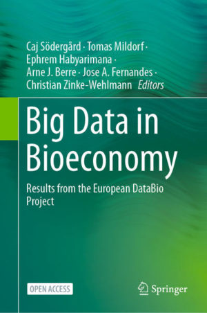 Honighäuschen (Bonn) - This edited open access book presents the comprehensive outcome of The European DataBio Project, which examined new data-driven methods to shape a bioeconomy. These methods are used to develop new and sustainable ways to use forest, farm and fishery resources. As a European initiative, the goal is to use these new findings to support decision-makers and producers  meaning farmers, land and forest owners and fishermen. With their 27 pilot projects from 17 countries, the authors examine important sectors and highlight examples where modern data-driven methods were used to increase sustainability. How can farmers, foresters or fishermen use these insights in their daily lives? The authors answer this and other questions for our readers. The first four parts of this book give an overview of the big data technologies relevant for optimal raw material gathering. The next three parts put these technologies into perspective, by showing useable applications from farming, forestry and fishery. The final part of this book gives a summary and a view on the future. With its broad outlook and variety of topics, this book is an enrichment for students and scientists in bioeconomy, biodiversity and renewable resources.