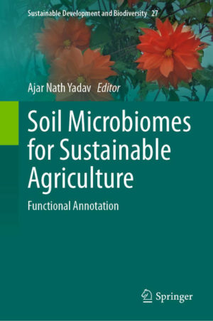 Honighäuschen (Bonn) - This book encompasses current knowledge of soil microbiomes and their potential biotechnological application for plant growth, crop yield, and soil health under the natural as well as harsh environmental conditions for sustainable agriculture. The microbes are ubiquitous in nature. The soil is a natural hotspot of the soil microbiome. The soil microbiome plays a critical role in the maintenance of global nutrient balance and ecosystem functioning. The soil microbiomes are associated with plant ecosystems through the intense network of plantmicrobe interactions. The microbes present in bulk soil move toward the rhizospheric region due to the release of different nutrients by plant systems. The rhizospheric microbes may survive or proliferate in rhizospheric zone depending on the extent of influences of the chemicals secreted into the soil by roots. The root exudates contain the principal nutrients factors (amino acids, glucose, fructose, and sucrose). The microbes present in rhizospheric region have capabilities to fix atmospheric nitrogen, produce different phytohormones, and solubilize phosphorus, potassium, and zinc. The plant systems take these nutrients for their growth and developments. These soil and plant associated microbes also play an important role in protection of plants from different plant pathogenic organisms by producing different secondary metabolites such as ammonia, hydrogen cyanide, siderophores, and hydrolytic enzymes. The soil microbiomes with plant growth-promoting (PGP) attributes have emerged as an important and promising tool for sustainable agriculture. The soil microbiomes promote the plant growth and enhance the crop yield and soil fertility via directly or indirectly different plant growth-promoting mechanism. The soil microbes help the plant for adaptation in extreme habitats by mitigating the abiotic stress of high/low temperatures, hypersalinity, drought, and acidic/alkaline soil. These PGP microbes are used as biofertilizers/bioinoculants to replace the harmful chemical fertilizers for sustainable agriculture and environments. The aim of the book Soil Microbiomes for Sustainable Agriculture is to provide the recent advances in mechanisms of plant growth promotion and applications of soil microbiomes for mitigation of different abiotic stresses in plants. The book is useful to scientists, researchers, and students related to microbiology, biotechnology, agriculture, molecular biology, environmental biology, and related subjects.