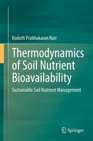 Honighäuschen (Bonn) - This book focusses on the thermodynamics of soil nutrient bioavailability, and in particular the most important plant nutrients such as, phosphorus and potassium, among major nutrients, and zinc among micronutrients. It proposes a paradigm shift in the approach to global soil testing procedures. Historically, soil testing has been used to quantify availability of essential plant nutrients to field-grown crops. However, contemporary soil tests are based on philosophies and procedures developed several decades ago, without significant changes in their general approach. For a soil test to be accurate, one needs to clearly understand the physico-chemico-physiological processes at the soil-root interface and, an understanding of soils and plant root systems as polycationic systems is essential. It is this knowledge that leads to sound prescriptive soil nutrient management inasmuch as soil nutrient bioavailability vis-à-vis fertilizer application is concerned, because, of all the factors which govern sustainability in crop production, the nutrient factor is the most important, yet, it is also least resilient to management. This book provides a clear scientific basis of the thermodynamics of soil nutrient bio availability, which routine soil testing does not provide