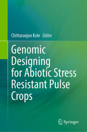 Honighäuschen (Bonn) - This book presents deliberations on molecular and genomic mechanisms underlying the interactions of crop plants to the abiotic stresses caused by heat, cold, drought, flooding, submergence, salinity, acidity, etc., important to develop resistant crop varieties. Knowledge on the advanced genetic and genomic crop improvement strategies including molecular breeding, transgenics, genomic-assisted breeding, and the recently emerging genome editing for developing resistant varieties in pulse crops is imperative for addressing FHNEE (food, health, nutrition, energy, and environment) security. Whole genome sequencing of these crops followed by genotyping-by-sequencing has provided precise information regarding the genes conferring resistance useful for gene discovery, allele mining, and shuttle breeding which in turn opened up the scope for 'designing' crop genomes with resistance to abiotic stresses.The nine chapters each dedicated to a pulse crop in this volume elucidate on different types of abiotic stresses and their effects on and interaction with the crop