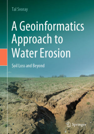 Honighäuschen (Bonn) - Degradation of agricultural catchments due to water erosion is a major environmental threat at the global scale, with long-lasting destructive consequences valued at tens of billions of dollars per annum. Eroded soils lead to reduced crop yields and deprived agroecosystems functioning through, for example, decreased water holding capacity, poor aeration, scarce microbial activity, and loose soil structure. This can result in reduced carbon sequestration, limited nutrient cycling, contamination of water bodies due to eutrophication, low protection from floods and poor attention restorationconsequences that go far beyond the commonly modelled soil loss and deposition budgets. This book demonstrates, using data from the Harod catchment in northern Israel, how cutting-edge geoinformatics, data science methodologies and soil health indicators can be used to measure, predict, and regulate these major environmental hazards. It shows how these approaches are used to quantifyin time and spacethe effect of water erosion not only on the soil layer, soil minerals, and soil loss, but also on the wide-range of services that agricultural ecosystems might supply for the benefit and well-being of humans. The algorithms described in this book play a major role in this paradigm shift and they include, for example, extraction of photogrammetric DEMs from drone's data, advanced drainage structure calculations, fuzzy process-based modelling and spatial topographic threshold computations, multicriteria analyses and expert-based systems development using analytic hierarchal processes, innovative data-mining and machine learning tools, autocorrelation and interpolation of soil health, physically-based soil evolution models, spatial decision support systems and many more.