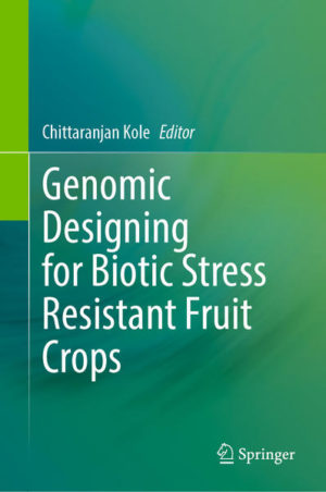 Honighäuschen (Bonn) - This book presents deliberations on the molecular and genomic mechanisms underlying the interactions of crop plants with the biotic stresses caused by insects, bacteria, fungi, viruses, and oomycetes, etc. important to develop resistant crop varieties. Knowledge on the advanced genetic and genomic crop improvement strategies including molecular breeding, transgenics, genomic-assisted breeding and the recently emerging genome editing for developing resistant varieties in fruit crops is imperative for addressing FPNEE (food, health, nutrition. energy and environment) security. Whole genome sequencing of these crops followed by genotyping-by-sequencing have facilitated precise information about the genes conferring resistance useful for gene discovery, allele mining and shuttle breeding which in turn opened up the scope for 'designing' crop genomes with resistance to biotic stresses.The nine chapters, each dedicated to a fruit crop in this volume, deliberate on different types of biotic stress agents and their effects on and interaction with the crop plants