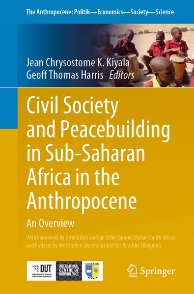Honighäuschen (Bonn) - This book examines civil society's peacebuilding role in sub-Saharan Africa in the contextof climate change and the pursuit of environmental peace and justice in the Anthropocene.Five main research themes emerge from its 20 chapters:· The roles of environmental peacemaking, environmental justice, ecologicaleducation and eco-ethics in helping to mitigate the impacts of climate change· Peacebuilding by CSOs after violent conflicts, with particular reference toaccountability, reconciliation and healing· CSO involvement in democratic processes and political transition after violentconflicts· Relationships between local CSOs and their foreign funders and the interactionsbetween CSOs and the African Union's peace and security architecture.· The particular role of faith-based CSOsThe book underlines the centrality of dialogue to African peacebuilding and the indigenouswisdom and philosophies on which it is based. Such wisdom will be a key resource inconfronting the existential challenges of the Anthropocene.The book will be a significant resource for researchers, academics and policymakersconcerned with the challenge of climate change, its interactions with armed conflict and thepeacebuilding role of CSOs.· This pathbreaking book shows why peacebuilding analysis and efforts need to beurgently re-oriented towards the existential challenges of environmental peace andjustice.· It explains the emerging conceptual frameworks which are needed for this new role.· It explains the critical role that CSOs - local and international - will play inimplementing this new peacebuilding approach, with particular reference to sub-Saharan Africa.