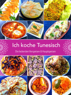 Die Idee dieses Buches ist es, die Rezepte übersichtlich zu gestalten, schnell auffindbar und praktisch für die Küche anwendbar zu machen. Sie lernen Schritt für Schritt mit Fotoanleitung und 36 Online-Videos richtig Tunesisch zu kochen. In Tunesien besteht ein Hauptgang aus einem Hauptgericht und mindestens einer Vorspeise. Das Buch können Sie aufstellen und sich so über 1.200 Kombinationen mit Vor- und Hauptspeisen selbst zusammenstellen. Einfach den Rückwand vom Buch aufklappen, aufstellen und loslegen! Die Videos sind mit einem Einladungscode aus dem Buch zugänglich. Mit Ihrem Smartphone können Sie den QR-Code einscannen, das Kochvideo wird direkt verlinkt und zeigt Ihnen, wie das Gericht zubereitet wird. Praktisch für jedermann, egal ob Sie die Küche kennen oder nicht. Mit den besten Speisen Tunesiens und einem Touch für europäische Geniesser! Spezifikationen: •Hardcover •Platzsparend durch aufstellbare Funktion am Buchrücken •Lange Haltbarkeit und extreme Formstabilität der Wire-O-Bindung, Blätter können komplett um 360 Grad nach hinten umgeschlagen werden •36 HD-Videos •1225 Kombigerichte