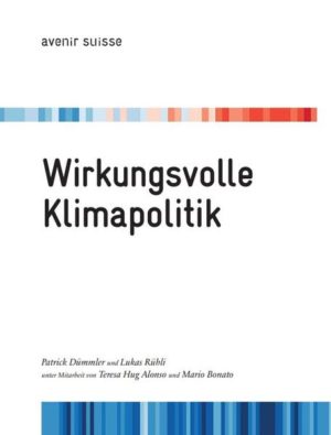 Honighäuschen (Bonn) - Die Erderwärmung gefährdet global die gewohnte Lebensweise vieler Menschen. Es liegt deshalb in unserem ureigensten Interesse, sie auf deutlich unter 2° C zu begrenzen. Statt der heute verbreiteten Symbolpolitik braucht es eine wirkungsvolle Klimapolitik. In einer umfangreichen Studie zeigt Avenir Suisse die dafür notwendigen politischen und ökonomischen Mechanismen auf. Bereits eingeschlagene Strategien werden auf ihre Wirksamkeit geprüft und konkrete Vorschläge gemacht, wie das Netto-null-Ziel bis 2050 mit marktnahen Methoden gesellschaftsverträglich erreicht werden kann.