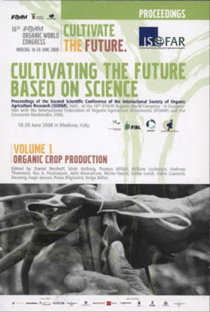 Honighäuschen (Bonn) - From 18 to 20 June 2008 the seceond conference of the International Society of Agriculture Research was held in Modena, Italy, in conjunction with the 16th IFOAM Organic World Congress. The proceedings contain 380 papers related to all aspects of organic farming. The first volume of the proceedings of the second ISOFAR conference deals mainly with various aspects of organic crop production, which traditionally represent the largest share of all papers submitted to conferences on organic agriculture. The second volume of the proceedings of the second ISOFAR conference gives insights into the increasing research activities on animal husbandry, socio-economics, interdisciplinary research projects. Furthermore it contains the papers for the five workshops of the Integrated project Quality Low Input Food which was held as part of the ISOFAR conference