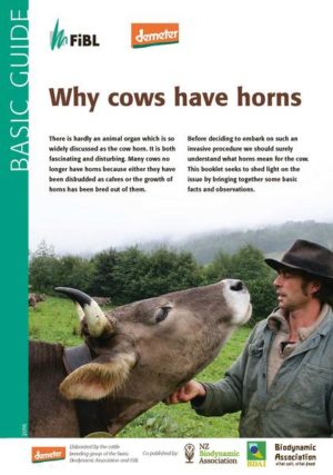 Honighäuschen (Bonn) - The brochure seeks to shed light on the importance of horns for cows and other ruminants by bringing together some basic facts and observations on developmental, physiological and behavioural phenomena of horns.