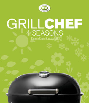 Frische bunte Welt der Outdoorchef Barbecue Culture Das neue Grill-Kochbuch GRILLCHEF 4 seasons enthält 70 ganzseitig abgebildete Jahreszeiten-Rezepte. Es macht den Leser im Nu zum Chef am Gaskugelgrill. Neben einfachen und raffinierten Rezepten im Rhythmus der Jahreszeiten finden sich Tipps und Tricks rund ums Grillen. Der neue GRILLCHEF gibt zudem Antwort auf viele der Fragen, die im Grilldunst so auftauchen können. Für die Auswahl der Rezepte standen die Einfachheit der Zubereitung und die zahlreichen Möglichkeiten, sie zu Menüs zu kombinieren, im Mittelpunkt. Die Rezepte sind einfach und abwechslungsreich. Sie sind als Anregung gedacht und machen Lust, mehr auf dem Grill auszuprobieren. Die OUTDOORCHEF-Grillchefs haben sie aufgrund ihrer jahrelangen Erfahrung zusammengetragen. Jeder von ihnen hat seine kleinen Geheimnisse und Tricks. Was aber alle miteinander verbindet, ist die Leidenschaft für das Grillen und die Freude, Lebensmittel auf dem Grill zu veredeln und mit Aromen zu spielen. Diese Begeisterung spürt man in GRILLCHEF 4 seasons. Sie ist Teil einer Barbecue Culture, die die Jahreszeiten einbezieht. Denn bei OUTDOORCHEF ist das ganze Jahr Grillsaison. Im Kalender stehen keine Monate, sondern die Fleisch-, Fisch und Gemüsesorten, die gerade Saison haben. Ein lustvolles Abenteuer erwartet neugierige Grilleure, die dann und wann mehr wollen, als ihr Stück Fleisch auf dem Grill einfach hin- und herzuschieben.