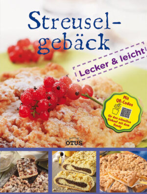 Streuselkuchen – wer kennt und liebt ihn nicht? Seit jeher geschätzt, nicht nur wegen seines besonderen Geschmacks, sondern auch aufgrund seiner langen Haltbarkeit, erfreut sich der Streusel immer neuer Beliebtheit. Er passt praktisch zu jeder Gelegenheit und ist im Handumdrehen selbst gebacken. Dieses Buch bietet eine Vielzahl von Rezepten und zeigt, dass es noch viel mehr gibt als den altbekannten Apfelstreusel! Ob Kuchen, Muffins oder Crumbles – für jeden Geschmack und jeden Anlass ist etwas dabei! Darüber hinaus finden Sie zahlreiche Tipps und Tricks, die das Backen noch einfacher machen. Gutes Gelingen und guten Appetit!