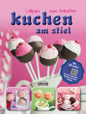 Muffins und Cupcakes waren gestern, jetzt kommen die absolut witzigen Cakepops. Mit den süßen Lollipops zum Anbeißen begeistern Sie Groß und Klein. Ihrer Kreativität und Fantasie sind bei der Gestaltung keine Grenzen gesetzt. In diesem Buch erfahren Sie alles Wissenswerte über Grundlagen und Vorbereitung, fangen an mit einfachen Rezepten und können schon bald im Handumdrehen bei allen Festen im Jahreslauf und bei besonderen Anlässen mit den Kuchen am Stiel Freunde und Familie beeindrucken. Ob einfach nur bunt dekorierte Kugeln oder aufwendig gestaltete Zauberer, Glücksschweinchen oder Schneemänner – Cakepops sind auf jeder Party der absolute Hit.