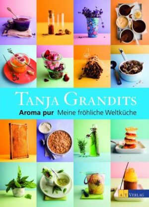 Tanja Grandits gehört zu den aufstrebenden jungen Küchenstars der Schweiz. Für diese Kochbuch hat sie 15 ihrer Lieblingsaromen ausgewählt - von Kräutern wie Minze und Basilikum über Gewürze wie Zimt und Vanille bis zu Zutaten wie Ingwer, Limette, Wasabi oder Honig. In 75 Rezepten - von Vorspeisen und Suppen über vegetarische, Fisch- und Fleischgerichte bis zu Desserts - präsentiert sie ein Feuerwerk der Düfte, Gewürze und Aromen. "Aroma pur" ist erhältlich im Online-Buchshop Honighäuschen.