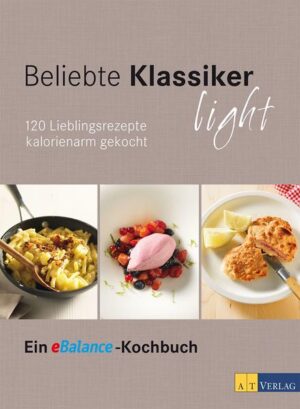 Sie lieben Rösti und Cordon bleu und möchten dennoch abnehmen? Damit Sie nicht auf Ihre liebsten Gerichte verzichten müssen, wurden diese Klassiker der Alltagsküche für dieses Buch von überschüssigen Kalorien befreit. 120 Rezepte, die den Vergleich mit ihren traditionellen Vorbildern nicht zu scheuen brauchen. Sie sind leicht, bekömmlicher als ihre Vorbilder und schmecken ganz einfach gut. Sie sind nicht nur zum Abnehmen gedacht, sondern auch familientauglich und für Einladungen geeignet. Mit praktischen Informationen zum kaloriensparenden Kochen und erfolgreichen Abnehmen, mit allen relevanten Nährwertangaben und Hinweisen bei jedem Rezept, wie die Kalorienreduktion zustande kommt.