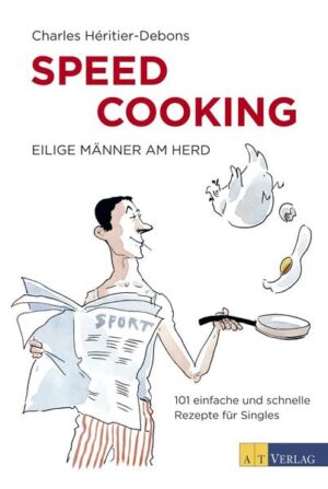 Auch Single-Männer sollen sich anständig ernähren! 101 einfache, schnelle und gesunde Rezepte zeigen, wie's geht. Sie sind jeweils für eine Person berechnet und die meisten in weniger als einer Viertelstunde zubereitet. Grundlage ist die richtige Küchenlogistik, ein praktischer Vorrat und zeitsparende Produkte. Mit amüsanten Texten, vielen praktischen Tipps und feinsinnig-pointierten Illustrationen von Daniel Müller gekonnt in Szene gesetzt. Dieses Buch macht Kochmuffe, die nie Zeit zum Kochen haben, zu wahren Küchenhelden!