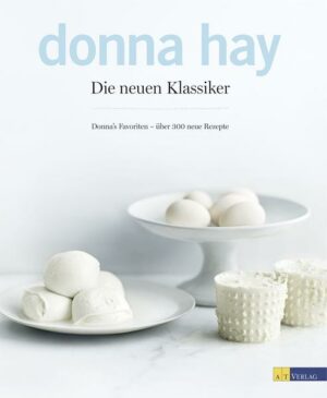 Donna Hay ist unbestritten eine Ikone der modernen Kochbuchliteratur. Ihr Stil war und ist für viele Foodstylisten und -fotografen wegweisend. Zahlreiche ihrer Kochbücher wurden zu Best- und Longsellern. Diese 'Best-of'-Sammlung von mehr als 300 Rezepten im unverwechselbaren Donna-Hay-Stil ist eine Zusammenstellung der beliebtesten Klassiker aus ihrer Kochzeitschrift mit dem für sie typischen modernen Touch. Das Buch enthält neu interpretierte Gerichte für den Familienalltag, schnelle Gerichte für Berufstätige ebenso wie trendige Aromenkombinationen, die sich auch zu besonderen Gelegenheiten gut machen  Gerichte also, die jeden Koch, jede Köchin und alle Liebhaber guten Essens begeistern, Tag für Tag und zu jedem Anlass. Fotos: William Meppem u.a. "Die neuen Klassiker" ist erhältlich im Online-Buchshop Honighäuschen.