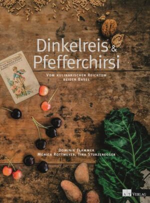 Welches Gericht steckt hinter den »Laubfröschen«, was ist ein »Lummelbraten«? Wie unterscheiden sich rote von gelben Lauber-Kirschen und warum war die Brotkultur von Stadt und Landschaft Basel von Urgetreiden wie Dinkel und Einkorn geprägt? Gemüsesorten, wie sie über Jahrhunderte für die Bauerngärten beider Basel regionaltypisch waren, werden allmählich wiederentdeckt: Mangold, Erbsen, Pastinaken oder Ackerbohnen. Nicht zu verkennen die vielseitigen Gebäcktraditionen, von der Fastenwähe bis zum Liestaler Uffertsweggen. Bauern und Produzenten haben das Potenzial erkannt, das im Anbau, der Zucht oder der Produktion von Nischenprodukten steckt. Sortenrein vermarktete Kirschen gehören ebenso dazu wie der Anbau von Amarant oder Urdinkel oder die Herstellung hochwertiger Bio-Öle. Spitzenköche aus Stadt und Land präsentieren gemeinsam mit Bäuerinnen und leidenschaftlichen Köchinnen aussergewöhnlich kreative wie auch traditionelle Rezepte. "Dinkelreis & Pfefferchirsi" ist erhältlich im Online-Buchshop Honighäuschen.