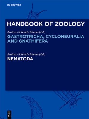 Honighäuschen (Bonn) - This section of the Handbook of Zoology is intended as a comprehensive and exhaustive account of the biology of the taxa Gastrotricha, Nematoda, Nematomorpha, Priapulida, Kinorhyncha, Loricifera, Gnathostomulida, Micrognathozoa, Rotifera, Seisonida and Acanthocephala, covering all relevant topics such as morphology, ecology, phylogeny and diversity. The series is intended to be a detailed and up-to-date account of these taxa. As was the case with the first edition, the Handbook is intended to serve as a reliable resource for decades. Many of the taxa of this volume are comparatively unknown to many biologists, despite their diversity and importance for example in meiofaunal communities (Gastrotricha, Rotifera, Gnathostomulida), their fascinating recent discoveries (Loricifera and Micrognathozoa), their importance as parasites (many nematodes, Nematomorpha, Acanthocephala) and their importance for evolutionary questions (e.g. Priapulida, Gastrotricha). The groups covered range from those poor in species (such as Micrognathozoa with 2 known species) to the species-rich and diverse Nematoda and their ca. 20.000 described species. While each taxon is covered by one chapter, nematodes are treated in several chapters dedicated to their structural, taxonomic and ecological diversity.