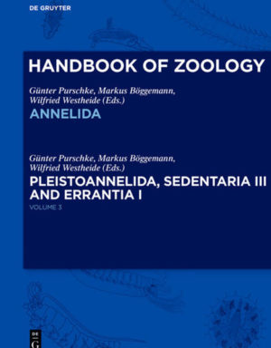 Honighäuschen (Bonn) - This book is the third volume in a series of 4 volumes in the Handbook of Zoology series treating morphology, anatomy, reproduction, development, ecology, phylogeny, systematics and taxonomy of polychaetous Annelida. It is devoted to the remaining Sedentaria and the first branches of Errantia. These sedentary polychaetes are Terebellida and Arenicolida, all of which are tube-dwelling and deposit feeders. The tubes may be simple burrows stabilized by mucus or the tubes are highly sophisticated often really aesthetic structures build-up of sediment grains glued together by their secretion. Although the former possess anterior appendages used for collecting food particles, these are likely not modified palps rather than a new acquisition. Many of these species are adapted to occur within environments characterized by low oxygen supply and so many members of these taxa possess elaborated branchiae, usually positioned on a number of anterior body segments except for Maldanidae which look like bamboo sticks and thus earned their common name bamboo worms. Members of Arenicolida and Maldanida may occur in high abundance and as such they create biogenically graded sediment beds. The Errantia part starts with Myzostomida, a group of symbiotic animals associated with echinoderms which have been variously placed within the tree of life. As such they show numerous adaptations to this specific mode of life. The next group discussed within Errantia is Protodrilida, a taxon comprising four families of the former archiannelids which belong to the interstitial fauna. Most likely they evolved by miniaturization from larger ancestors. In contrast to typical errants they do not possess well-developed parapodia and antennae. This taxon is followed by Eunicida characterized by possession of a specific jaw apparatus situated ventrally in the foregut and associated with specific musculature. Also being a species rich group showing various feeding modes some of the smallest and the largest members belong to this taxon.
