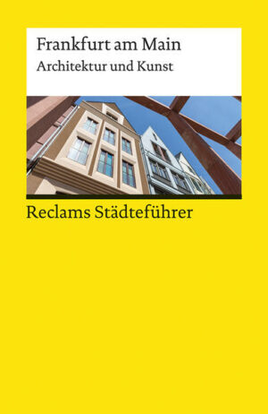 Architektur und Kunst der Mainmetropole: von den Zeugnissen der Römerzeit und des frühen Mittelalters um Dom und Kaiserpfalz bis zu den Hochhäusern »Mainhattans« und der rekonstruierten »Neuen Altstadt«. Mit weiteren ausgewählten Zielen in Darmstadt