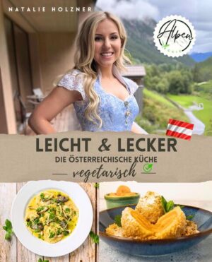 Schlagerstar Natalie Holzner begeistert in ihrem neuen Kochbuch "Leicht & Lecker - die österreichische Küche vegetarisch" mit einer vielfältigen Sammlung an vegetarischen Rezepten, die die traditionelle österreichische Küche neu interpretieren. Dieses Buch richtet sich an alle, die Freude am Kochen haben und zeigt, wie man auch in kleinen Küchen mit wenig Equipment kulinarische Meisterwerke zaubern kann. Ein zentrales Thema des Kochbuchs ist Nachhaltigkeit. Natalie legt großen Wert auf die Verwendung regionaler und saisonaler Zutaten. Sie zeigt, wie man durch bewussten Einsatz von Lebensmitteln Abfall reduziert und gesunde, umweltfreundliche Gerichte zaubert. Mit "Leicht & Lecker - die österreichische Küche vegetarisch" möchte Natalie Holzner zeigen, dass vegetarisches Kochen einfach, gesund und unglaublich schmackhaft sein kann. Das Buch soll inspirieren, neue Gerichte auszuprobieren und die Freude am Kochen zu entdecken, während gleichzeitig ein Beitrag zur Nachhaltigkeit geleistet wird.