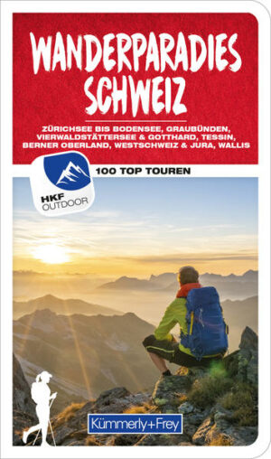 Dieser neue Wanderführer von Kümmerly+Frey hilft Ihnen bei Planung und Durchführung. 100 Top-Tourenvorschläge stehen zu Ihrer Auswahl: Zürichsee bis Bodensee