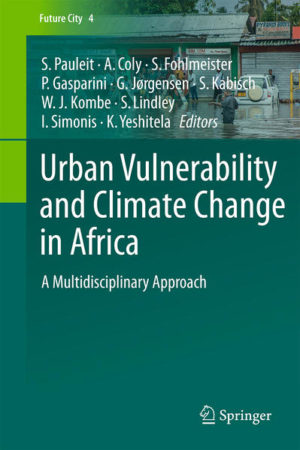 Honighäuschen (Bonn) - Urbanisation and climate change are among the major challenges for sustainable development in Africa. The overall aim of this book is to present innovative approaches to vulnerability analysis and for enhancing the resilience of African cities against climate change-induced risks. Locally adapted IPCC climate change scenarios, which also consider possible changes in urban population, have been developed. Innovative strategies to land use and spatial planning are proposed that seek synergies between the adaptation to climate change and the need to solve social problems. Furthermore, the book explores the role of governance in successfully coping with climate-induced risks in urban areas. The book is unique in that it combines: a top-down perspective of climate change modeling with a bottom-up perspective of vulnerability assessment