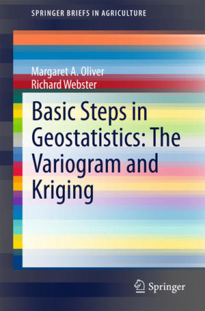 Honighäuschen (Bonn) - This brief will provide a bridge in succinct form between the geostatistics textbooks and the computer manuals for `push-button' practice. It is becoming increasingly important for practitioners, especially neophytes, to understand what underlies modern geostatistics and the currently available software so that they can choose sensibly and draw correct conclusions from their analysis and mapping. The brief will contain some theory, but only that needed for practitioners to understand the essential steps in analyses. It will guide readers sequentially through the stages of properly designed sampling, exploratory data analysis, variography (computing the variogram and modelling it), followed by ordinary kriging and finally mapping kriged estimates and their errors. There will be short section on trend and universal kriging. Other types of kriging will be mentioned so that readers can delve further in the substantive literature to tackle more complex tasks.