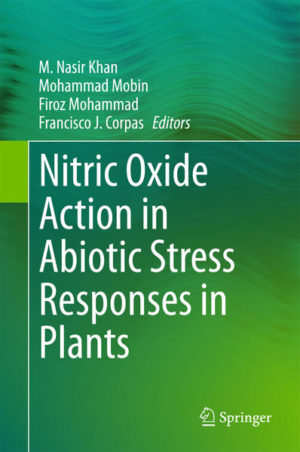 Honighäuschen (Bonn) - This book offers an up-to-date review of the regulatory role of nitric oxide (NO) changes in the morphological, physio-biochemical as well as molecular characteristics of plants under abiotic stress. The first of two parts comprises four chapters and focuses on the properties, chemical reactions involving NO and reactive nitrogen species in plants. The second part, consisting of eleven chapters, describes the current understanding of the role of NO in the regulation of gene expression, NO signaling pathways and its role in the up-regulation of the endogenous defense system and programmed cell death. Furthermore, its interactions with other signaling molecules and plant hemoglobins under environmental and soil related abiotic stresses, including post-harvest stress in fruits, vegetables and ornamentals and wounding are discussed in detail. Together with the companion book Nitric Oxide in Plants: Metabolism and Role in Stress Physiology, this volume provides a concise overview of the field and offers a valuable reference work for teachers and researchers in the fields of plant physiology, biochemistry and agronomy.
