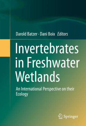 Wetlands are among the worlds most valuable and most threatened habitats, and in these crucially important ecosystems, the invertebrate fauna holds a focal position. Most of the biological diversity in wetlands is found within resident invertebrate assemblages, and those invertebrates are the primary trophic link between lower plants and higher vertebrates (e.g. amphibians, fish, and birds). As such, most scientists, managers, consultants, and students who work in the worlds wetlands should become better informed about the invertebrate components in their habitats of interest. Our book serves to fill this need by assembling the worlds most prominent ecologists working on freshwater wetland invertebrates, and having them provide authoritative perspectives on each the worlds most important freshwater wetland types. The initial chapter of the book provides a primer on freshwater wetland invertebrates, including how they are uniquely adapted for life in wetland environments and how they contribute to important ecological functions in wetland ecosystems. The next 15 chapters deal with invertebrates in the major wetlands across the globe (rock pools, alpine ponds, temperate temporary ponds, Mediterranean temporary ponds, turloughs, peatlands, permanent marshes, Great Lakes marshes, Everglades, springs, beaver ponds, temperate floodplains, neotropical floodplains, created wetlands, waterfowl marshes), each chapter written by groups of prominent scientists intimately knowledgeable about the individual wetland types. Each chapter reviews the relevant literature, provides a synthesis of the most important ecological controls on the resident invertebrate fauna, and highlights important conservation concerns. The final chapter synthesizes the 15 habitat-based chapters, providing a macroscopic perspective on natural variation of invertebrate assemblage structure across the worlds wetlands and a paradigm for understanding how global variation and environmental factors shape wetland invertebrate communities.