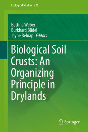 Honighäuschen (Bonn) - This volume summarizes our current understanding of biological soil crusts (biocrusts), which are omnipresent in dryland regions. Since they cover the soil surface, they influence, or even control, all surface exchange processes. Being one of the oldest terrestrial communities, biocrusts comprise a high diversity of cyanobacteria, algae, lichens and bryophytes together with uncounted bacteria, and fungi. The authors show that biocrusts are an integral part of dryland ecosystems, stabilizing soils, influencing plant germination and growth, and playing a key role in carbon, nitrogen and water cycling. Initial attempts have been made to use biocrusts as models in ecological theory. On the other hand, biocrusts are endangered by local disruptions and global change, highlighting the need for enhanced recovery methods. This book offers a comprehensive overview of the fascinating field of biocrust research, making it indispensable not only for scientists in this area, but also for land managers, policy makers, and anyone interested in the environment.