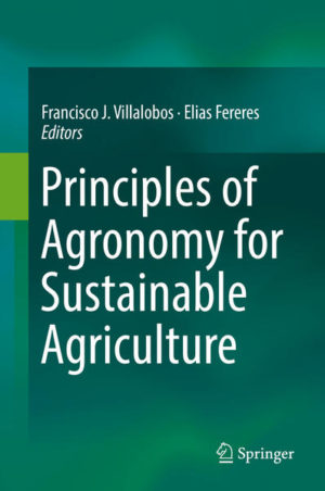 Honighäuschen (Bonn) - This textbook explains the various aspects of sustainable agricultures to undergraduate and graduate students. The book first quantifies the components of the crop energy balance, i.e. the partitioning of net radiation, and their effect on the thermal environment of the canopy. The soil water balance and the quantification of its main component (evapotranspiration) are studied to determine the availability of water to rain fed crops and to calculate crop water requirements. Then it sets the limitations of crop production in relation to crop phenology, radiation interception and resource availability (e.g. nutrients). With that in mind the different agricultural techniques (sowing, tillage, irrigation, fertilization, harvest, application of pesticides, etc.) are analyzed with special emphasis in quantifying the inputs (sowing rates, fertilizer amounts, irrigation schedules, tillage plans) required for a given target yield under specific environmental conditions (soil & climate). For all techniques strategies are provided for improving the ratio productivity/resource use while ensuring sustainability. The book comes with online practical focusing on the key aspects of management in a crop rotation (collecting weather data, calculating productivity, sowing rates, irrigation programs, fertilizers rates etc).