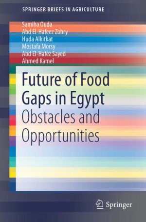 Honighäuschen (Bonn) -  This work gives a multidisciplinary approach to assess and provide solutions to improve food security in Egypt.  It has specific chapters on projection of climate change using IPCC AR5 models and regional climate model, and a chapter on population projection in 2030. This book aimed at research, graduate/post graduate students and policy makers.  It can also be used by overpopulated countries to solve their own food gap problems.