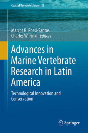 Honighäuschen (Bonn) - This book gathers the most recent research findings on ecology and conservation of marine vertebrates in Latin America, making use of high technological methods to show readers the diversity of the marine research that has been conducted in these countries over the last decades. The book brings authors from more than 23 institutions of 7 different countries developing the most diverse research aiming at ocean conservation through the ecology of different vertebrate animals, such as whales, dolphins, manatees, turtles, seabirds and fish. This book deals with technological advances and innovation in the ecology and conservation of marine vertebrates in Latin America. This eclectic collection is broad in scope but provides detailed summaries of new methods that are deployed in the study of marine environmental conservation. Key issues revolve around the development and application of educational methodologies in the field of marine vertebrate research, which provide a rational basis for better management of marine environments using modern techniques associated with GIS, satellite tracking, aerial systems, bioacoustics, biogeochemistry, genetics, underwater videography, species photoidentification, molecular biology, trophic ecological methods, ethological methods, and behavioural ecology, among others. Discussion and elucidation of these kinds of techniques are aimed at university-level students and post-graduate researchers. The scope of this volume includes whales, sharks, rays, dolphins, tropical fishes, turtles, manatees as well as aspects of Latin American marine ecosystem conservation. Researchers in this biogeographic region, as well as others involved with marine vertebrate research, will find this work essential reading.