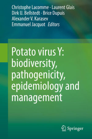 Honighäuschen (Bonn) - Potato virus Y (PVY) infects a wide host range mainly within the Solanaceae and is distributed worldwide. PVY is transmitted by more than 40 aphid species in a non persistent manner. Isolates of the PVY species are highly variable at biological, serological and molecular levels. Epidemiological studies have highlighted the emergence of distinct potato PVY variants able to induce necroses on potato tubers. Due to the lack of efficient resistance to PVY isolates inducing necrotic symptoms in cultivated varieties and the plant-to-plant transmission of isolates through the daughter tubers, PVY has become the most economically important virus for the potato industry. The review offers an overview of several decades of research on PVY but also focuses on the latest data obtained by expert on PVY worldwide on the biological characteristics of PVY, interactions between aphids-hosts, its evolution and management. Identified knowledge gaps to understand further PVY biology will be discussed.
