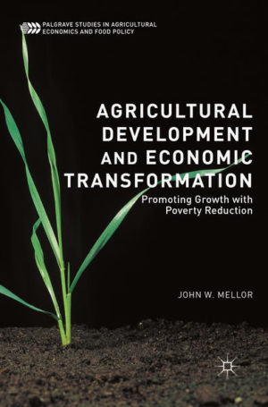 Honighäuschen (Bonn) - This book examines the role of agriculture in the economic transformation of developing low- and middle-income countries and explores means for accelerating agricultural growth and poverty reduction. In this volume, Mellor measures by household class the employment impact of alternative agricultural growth rates and land tenure systems, and impact on cereal consumption and food security. The book provides detailed analysis of each element of agricultural modernization, emphasizing the central role of government in accelerated growth in private sector dominated agriculture. The book differs from the bulk of current conventional wisdom in its placement of the non-poor small commercial farmer at the center of growth, and explains how growth translates into poverty reduction. This new book is a follow up to Mellors classic, prize-winning text, The Economics of Agricultural Development. Listed as a Best Books of 2017: Economics by Financial Times.