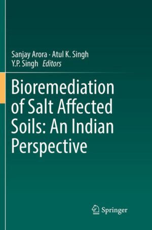 Honighäuschen (Bonn) - This edited volume focuses on the characterization, reclamation, bioremediation, and phytoremediation of salt affected soils and waterlogged sodic soils. Innovative technologies in managing marginal salt affected lands merit immediate attention in the light of climate change and its impact on crop productivity and environment. The decision-making process related to reclamation and management of vast areas of salt affected soils encompasses consideration of economic viability, environmental sustainability, and social acceptability of different approaches. The chapters in this book highlight the significant environmental and social impacts of different ameliorative techniques used to manage salt affected soils. Readers will discover new knowledge on the distribution, reactions, changes in bio-chemical properties and microbial ecology of salt affected soils through case studies exploring Indian soils. The contributions presented by experts shed new light on techniques such as the restoration of degraded lands by growing halophyte plant species, diversification of crops and introduction of microbes for remediation of salt infested soils, and the use of fluorescent pseudomonads for enhancing crop yields.