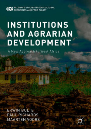 Honighäuschen (Bonn) - This book argues that development strategies have thus far failed in Western Africa because the many challenges afflicting the area have yet to be explored and understood from the perspective of institutional resources. With a particular focus on three countries on the bend of the Upper West African coast  Guinea, Liberia and Sierra Leone  this book offers a theory to account for the nature of these institutional elements, to test deductions against evidence, and finally to propose a reset for rural development policy to make fuller use of local institutional resources. Based on quantitative analysis and eight years of multidisciplinary field research, this volume features several large-scale RCTs in the domain of rural development, local governance, and nature conservation. The authors address one of the biggest topics in agricultural and development economics today: the structural transformation of poor, agrarian economies, and they do so through the important and unique lens of institutions.